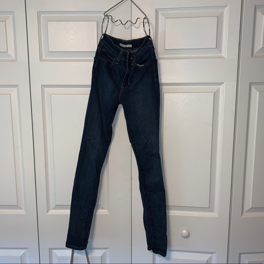 High Rise Skinny Levi Jeans